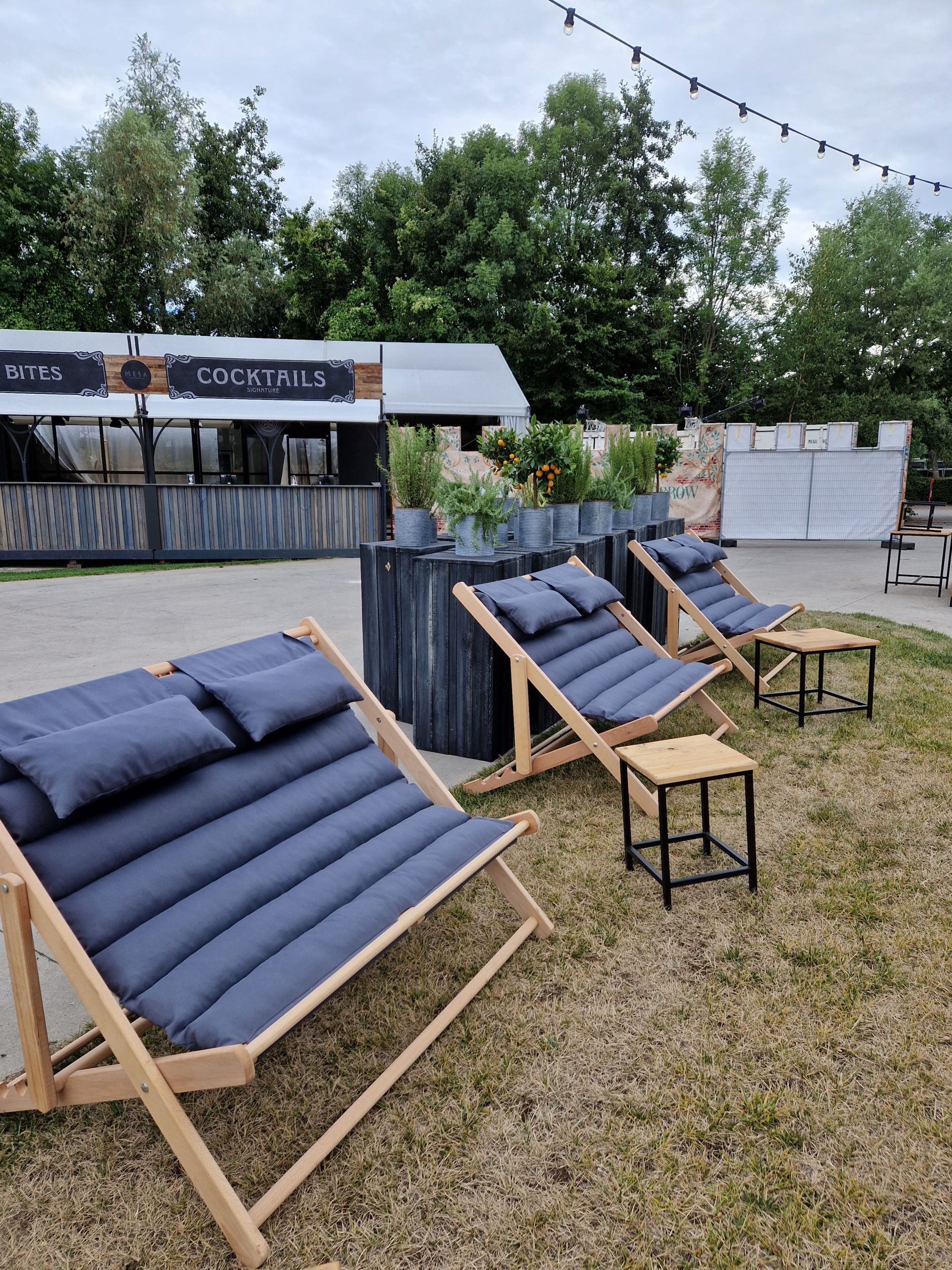 spade IJver Jong 2 persoons de Luxe Strandstoelen verhuur voor events - Total Relax